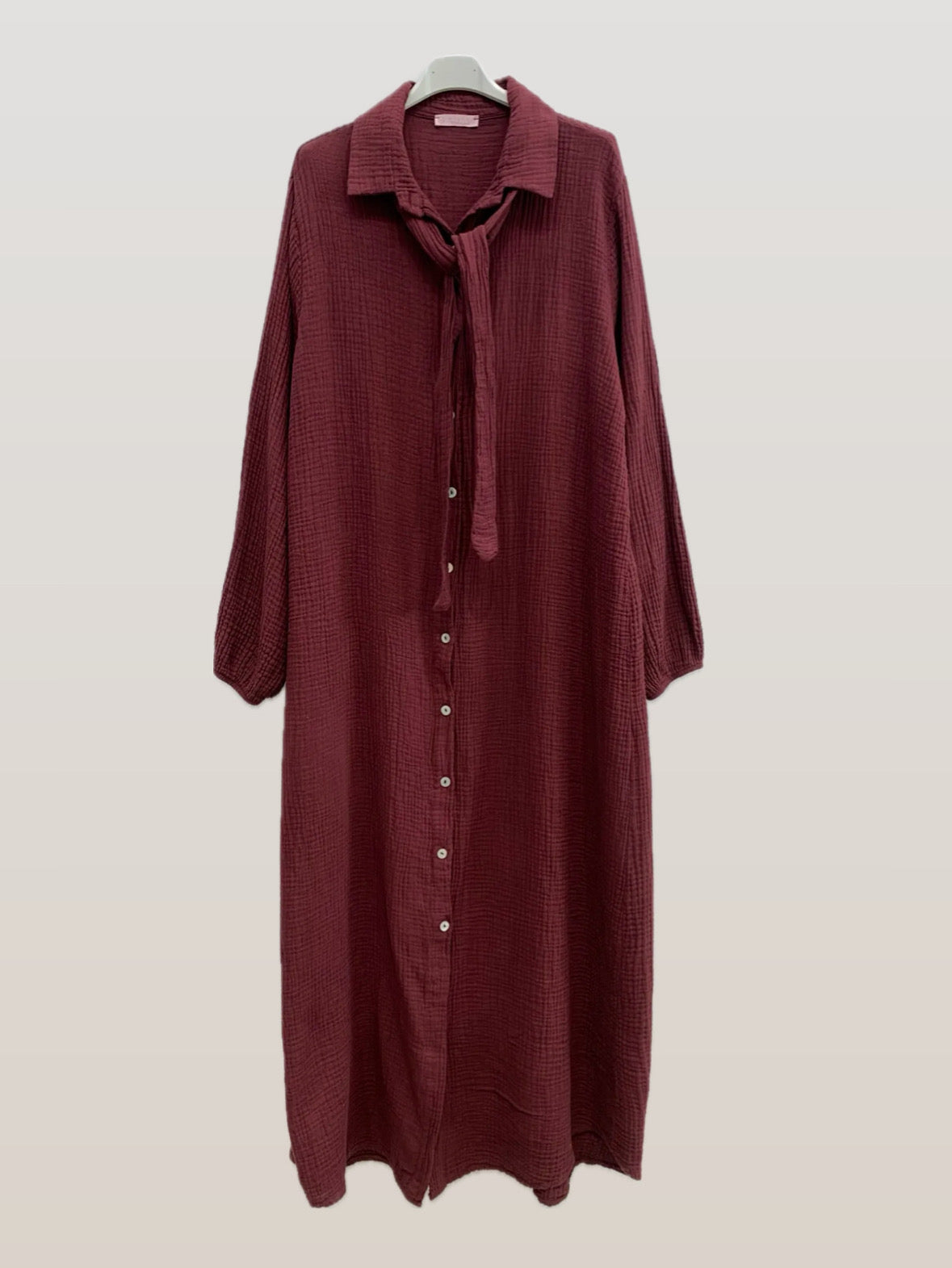 Musselin langes Kleid 138 cm