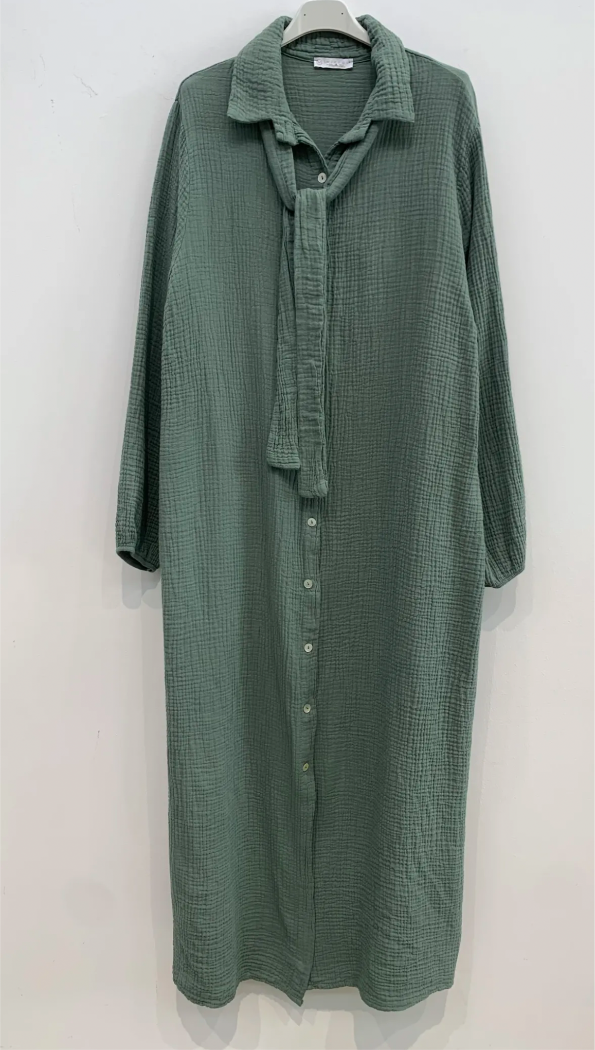 Musselin langes Kleid 138 cm