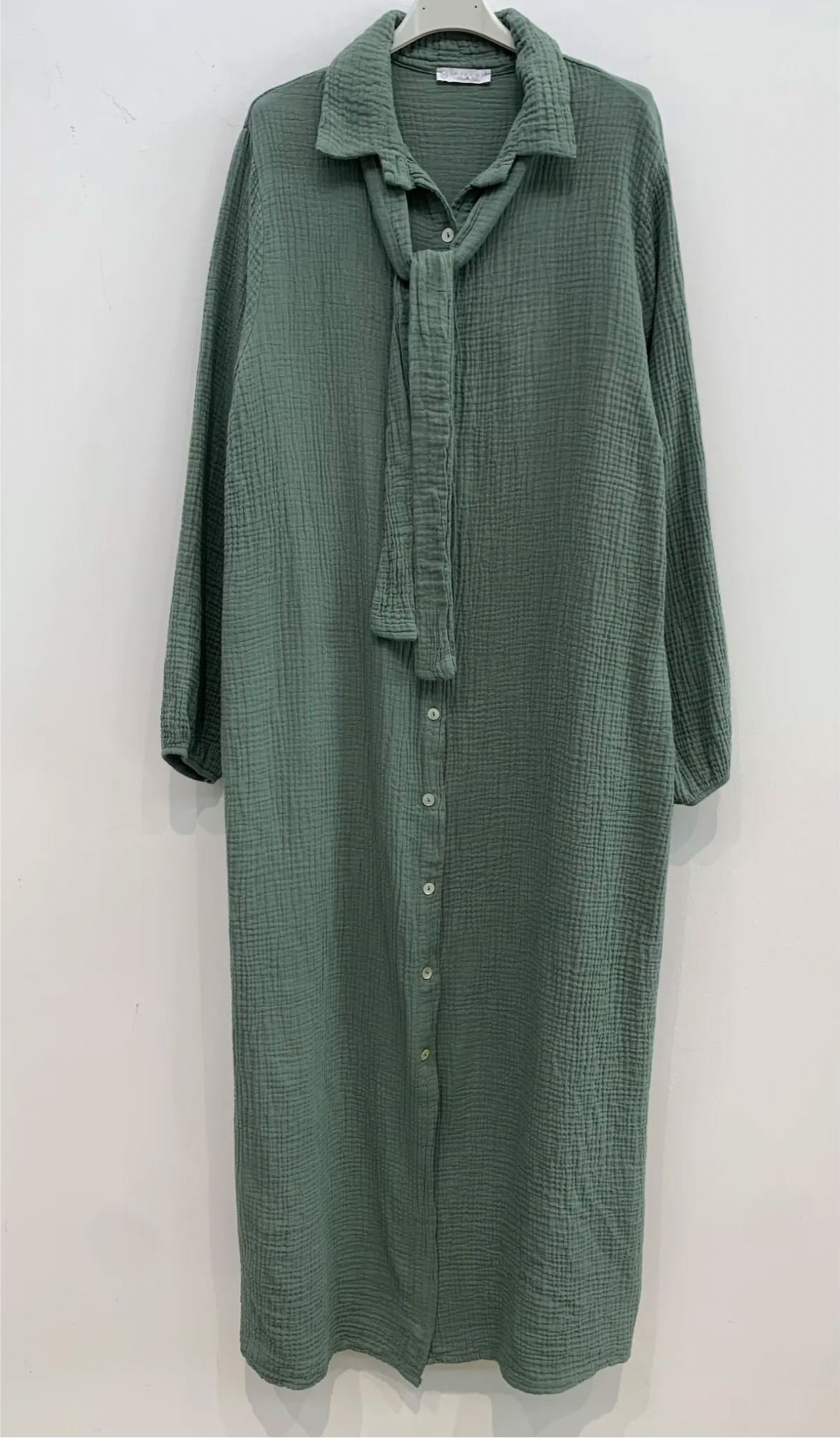 Musselin langes Kleid 138 cm