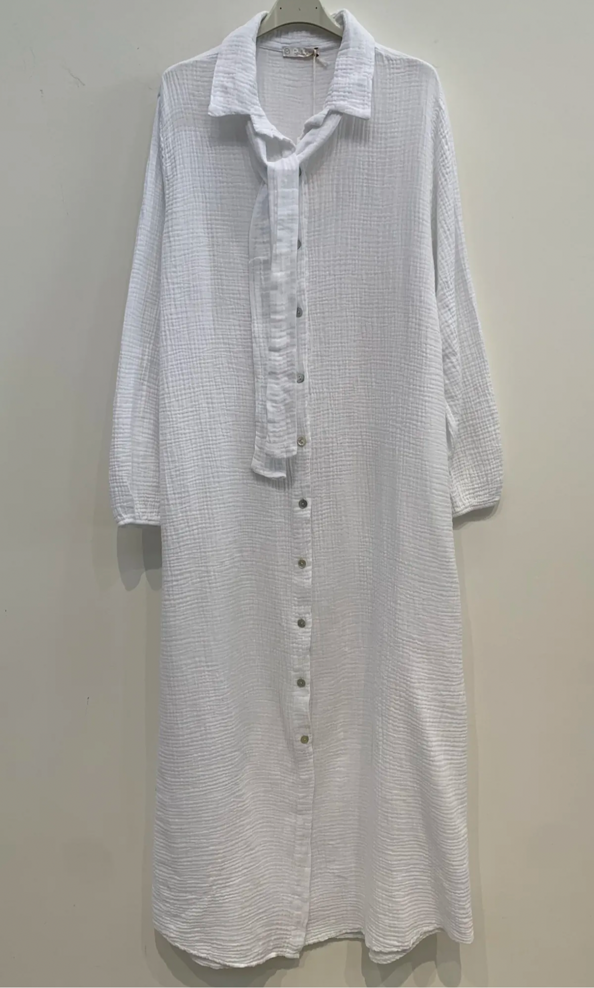 Musselin langes Kleid 138 cm