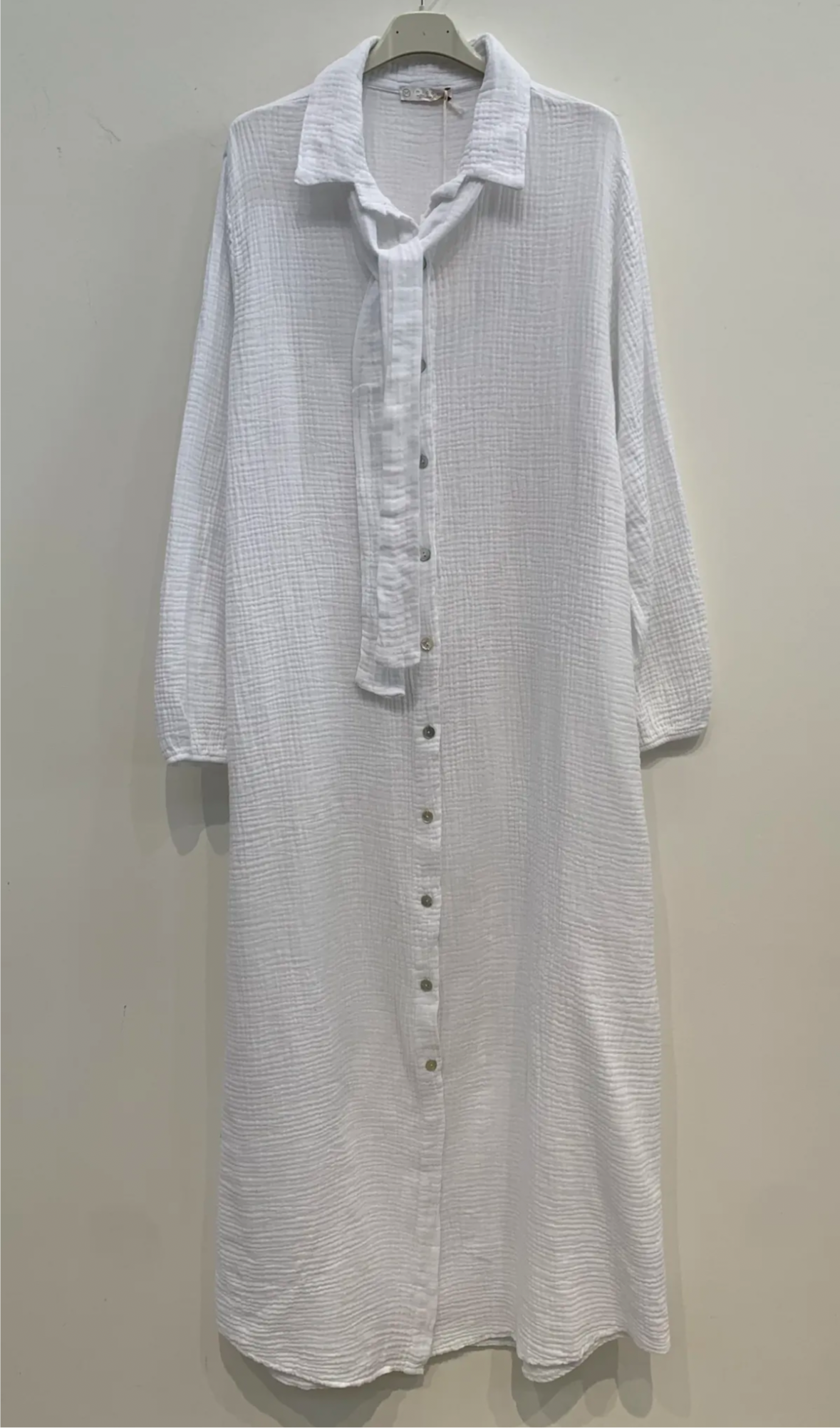 Musselin langes Kleid 138 cm