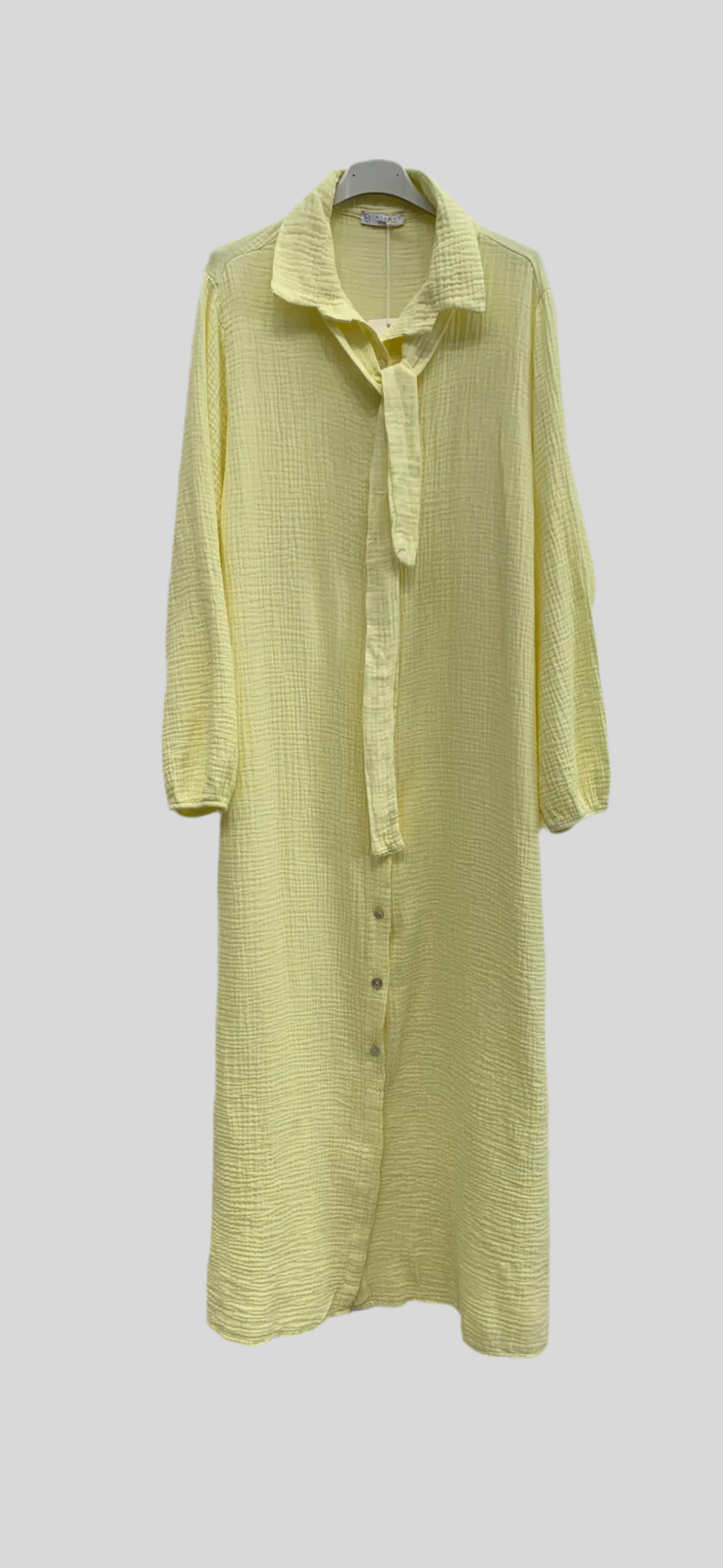 Musselin langes Kleid 138 cm
