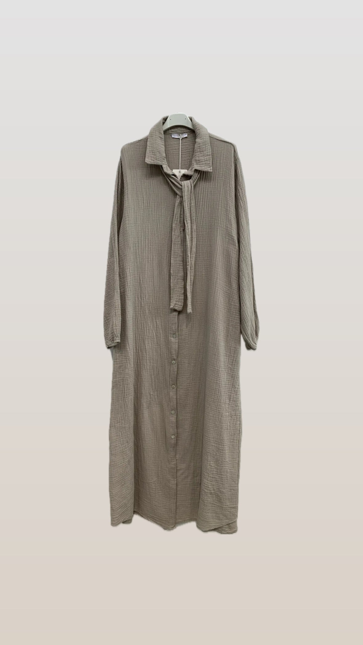 Musselin langes Kleid 138 cm