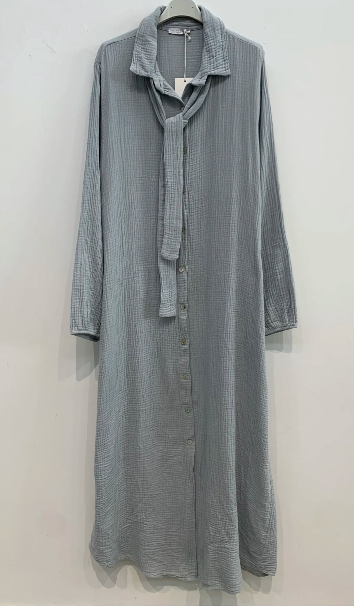 Musselin langes Kleid 138 cm