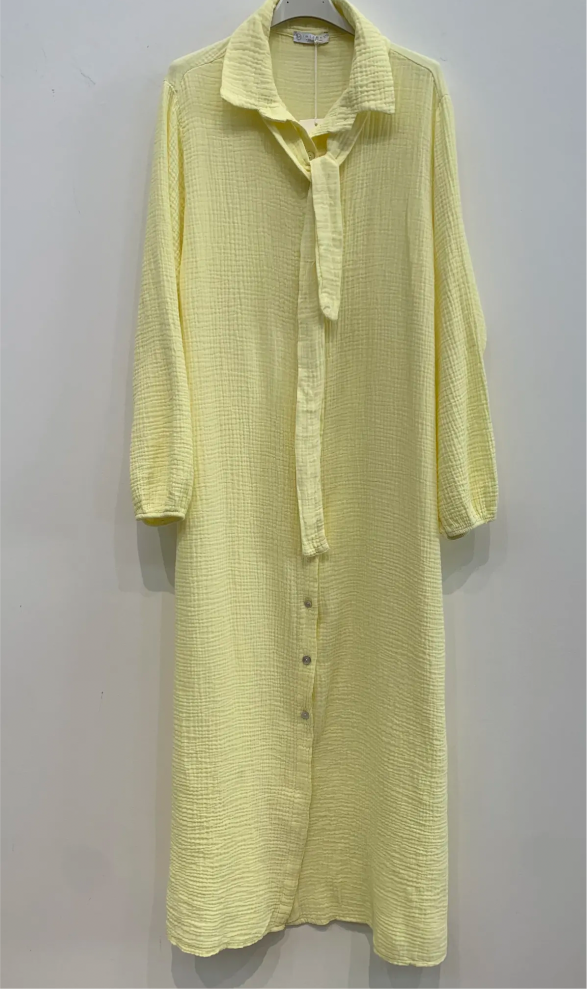 Musselin langes Kleid 138 cm
