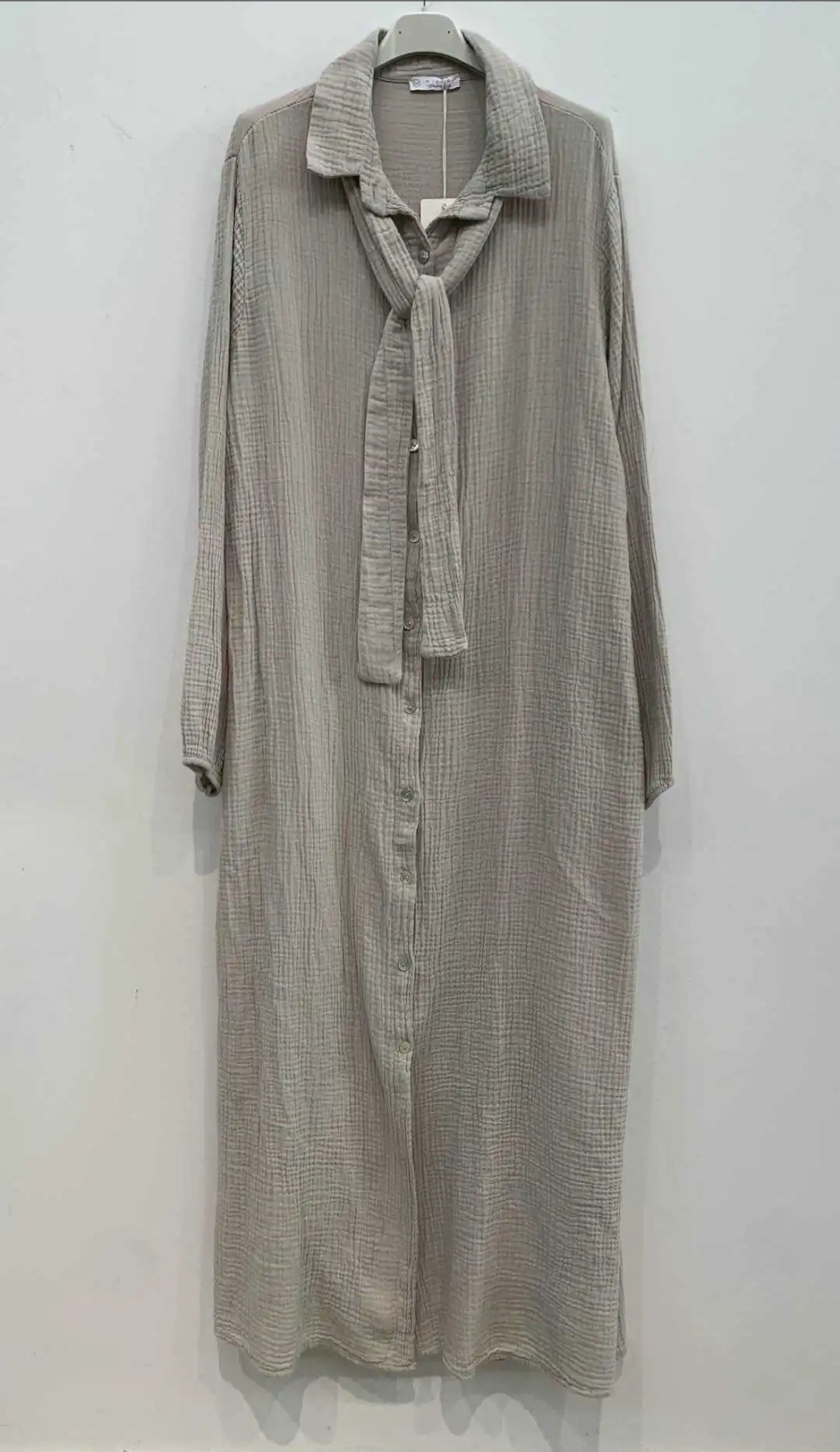 Musselin langes Kleid 138 cm